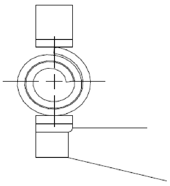 Orientation à 0° par rapport à la jointure